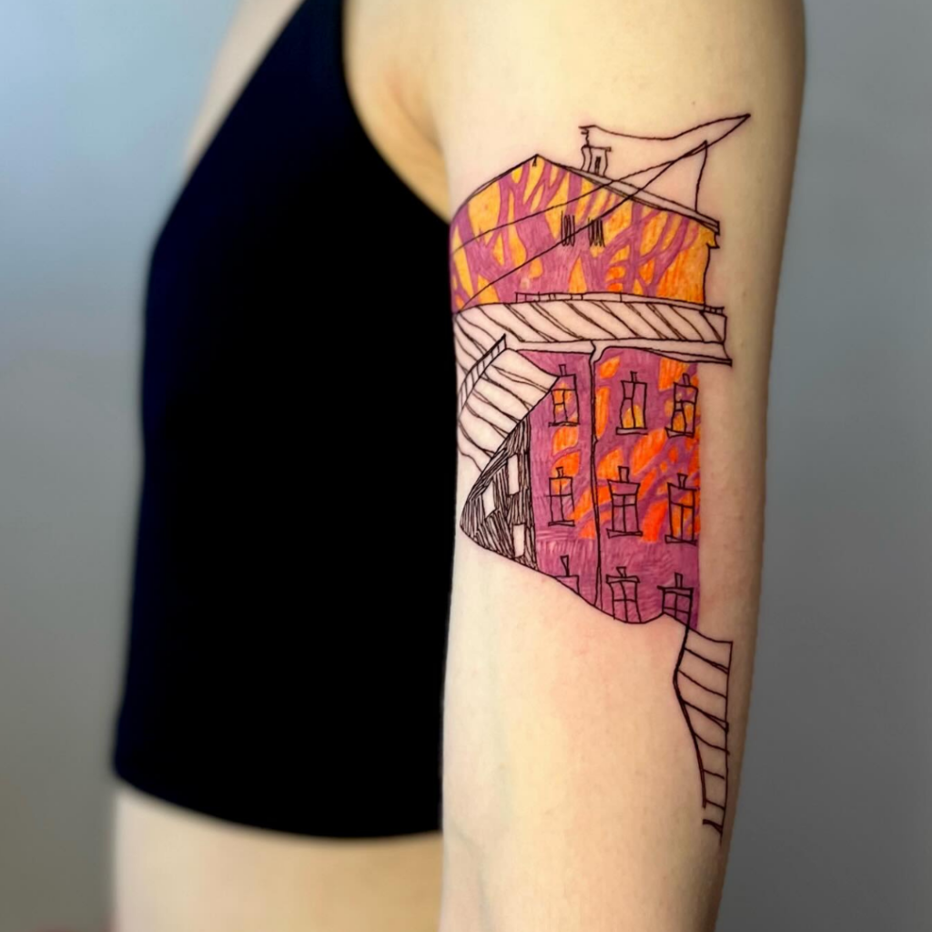 fine line tattoos stockholm beehive studio lizavashkevich_tattoo